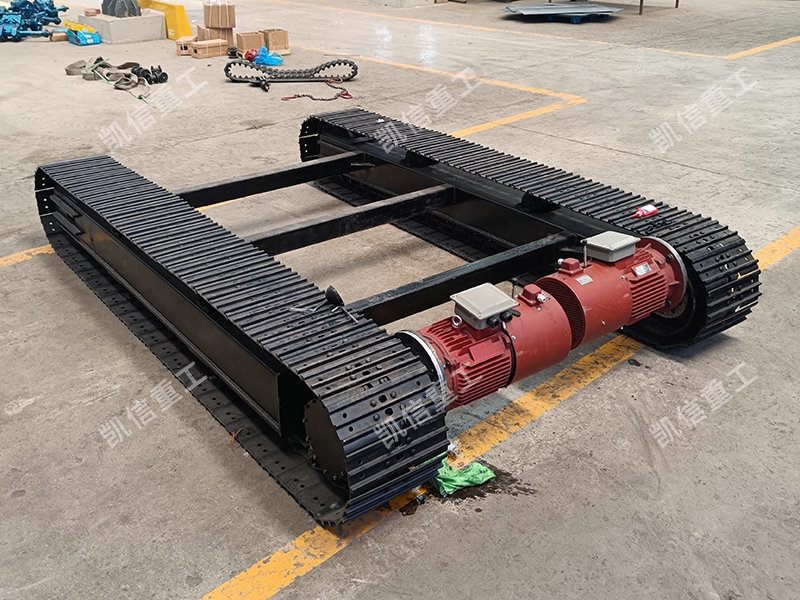 定制钢制履带底盘