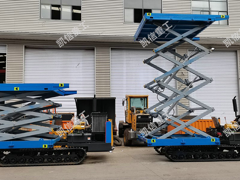 履带升降车