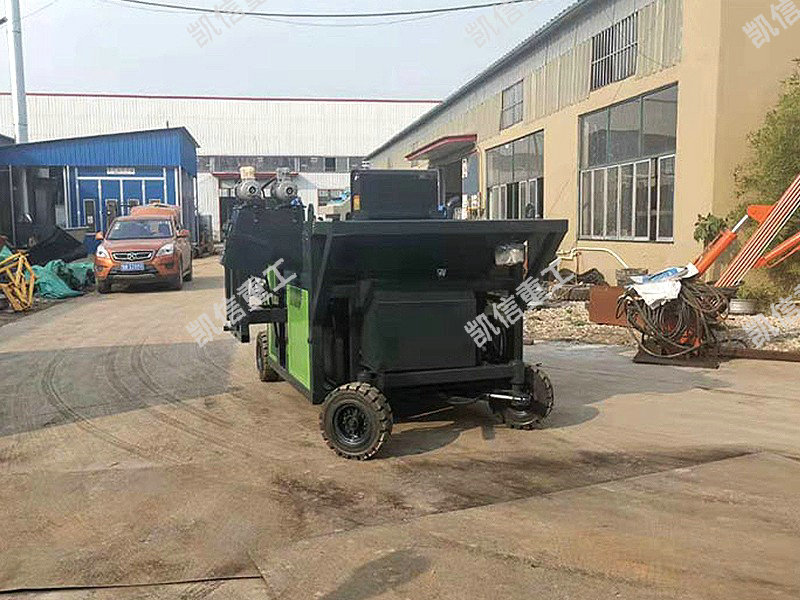 现浇成型路平石滑模机