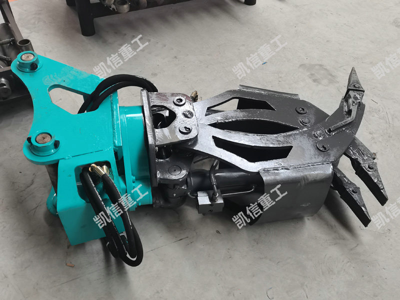 固定抓木机